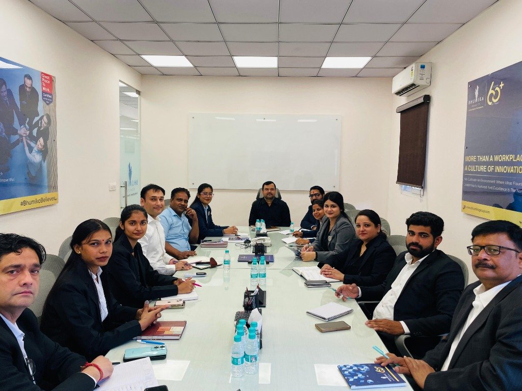 Team training at Bhumika