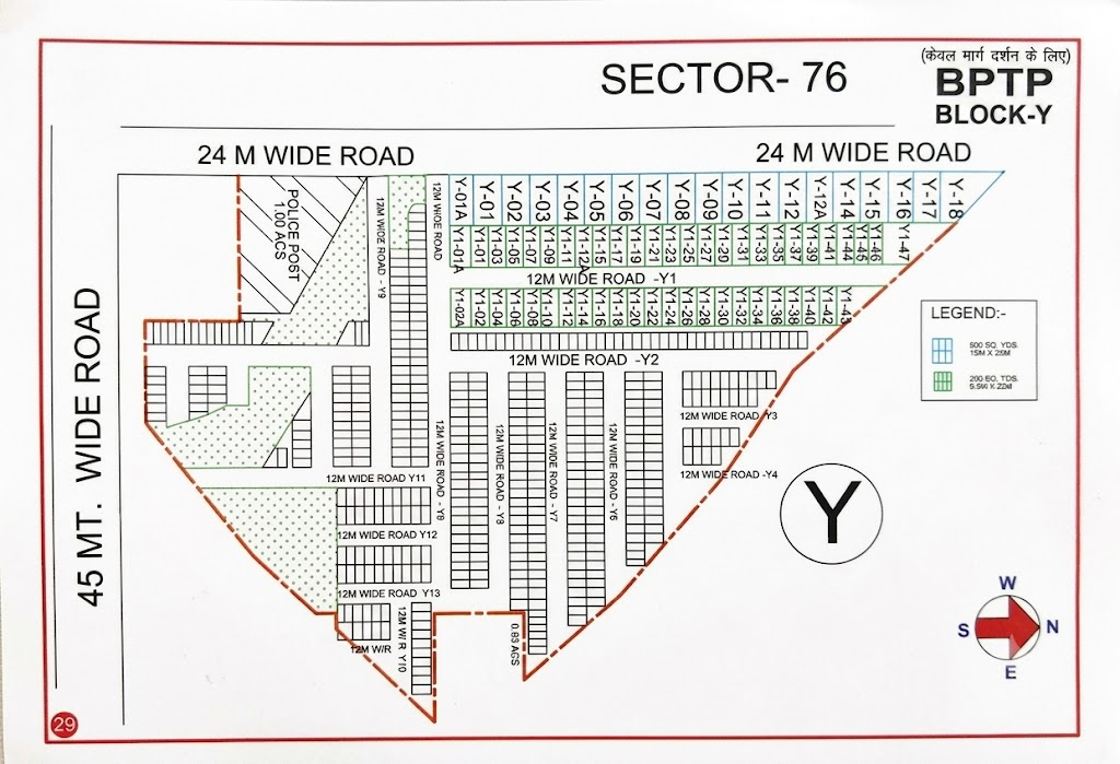 Y Block BPTP Sector 76