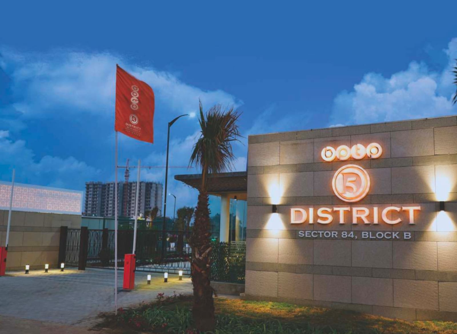 BPTP District 84 B Block Layout Map